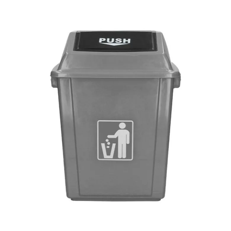 Papelera contenedor Q-Connect plastico de 40 litros