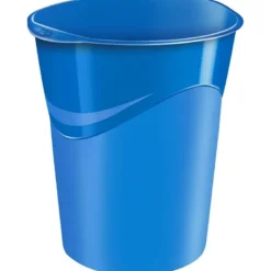 Papelera de plastico Cep Azul de 14 litros