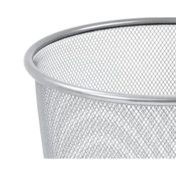 Papelera metalica rejilla Q-Connect de 11 L