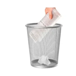 Papelera metalica rejilla Q-Connect de 11 L