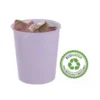 PAPELERA PLASTICO ARCHIVO 2000 ECOGREEN 100% RECICLADA 18 LITROS COLOR MALVA PASTEL