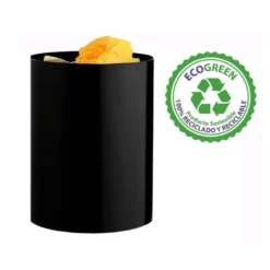 PAPELERA PLASTICO ARCHIVO 2000 ECOGREEN 100% RECICLADA 18 LITROS COLOR NEGRO 260X335 MM