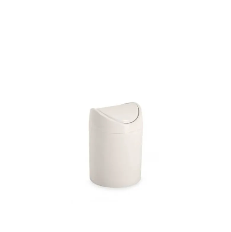 PAPELERA PLASTICO PLASTICFORTE TINY SOBREMESA 1,4L COLORES SURTIDOS 12,5X12,5X17,5 CM
