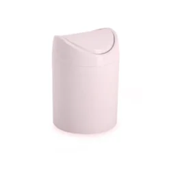 PAPELERA PLASTICO PLASTICFORTE TINY SOBREMESA 1,4L COLORES SURTIDOS 12,5X12,5X17,5 CM