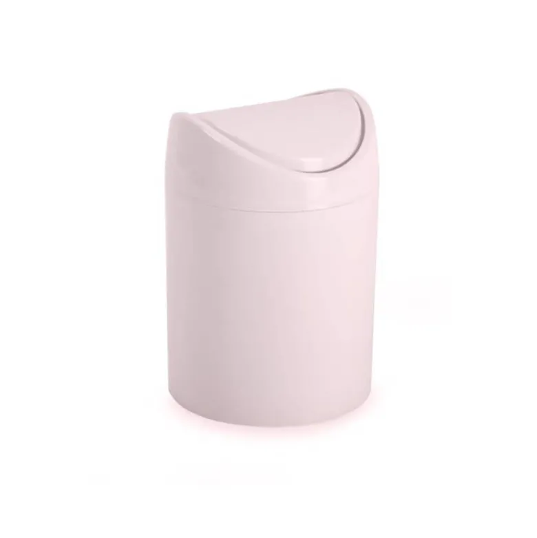 PAPELERA PLASTICO PLASTICFORTE TINY SOBREMESA 1,4L COLORES SURTIDOS 12,5X12,5X17,5 CM