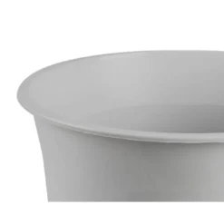 Papelera plastico q-connect gris opaco 13 litros.