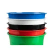 PAPELERA PLASTICO Q-CONNECT ROJO OPACO 13 LITROS