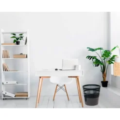 Papelera plastico rejilla de 15 L