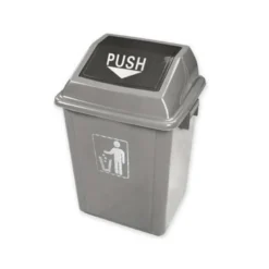 Papelera Q-Connect plastico de 58 litros