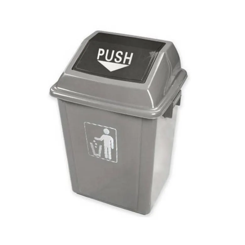 Papelera Q-Connect plastico de 58 litros