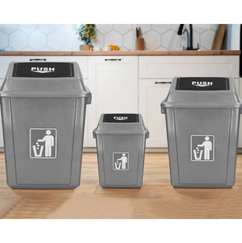 Papelera Q-Connect plastico de 20 litros