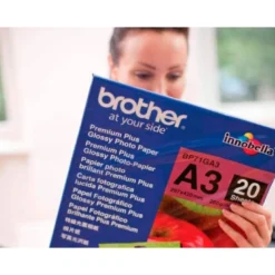 PAPEL FOTO BROTHER BRILLANTE DIN A3 260G/M2 PAQUETE 20 HOJAS