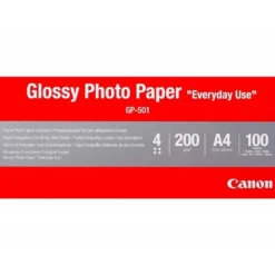 PAPEL FOTO CANON DIN A4 BRILLANTE 200GR/M2 PAQUETE 100 HOJAS
