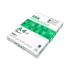 PAPEL FOTOCOPIADORA GREENING DIN A4 75 GRAMOS PAQUETE DE 500 HOJAS