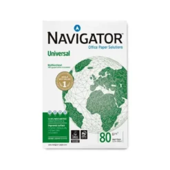 PAPEL FOTOCOPIADORA NAVIGATOR DIN A4 80 GRAMOS PAQUETE DE 400 HOJAS