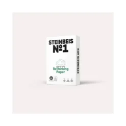 PAPEL FOTOCOPIADORA STEINBEIS N.1 100% RECICLADO DIN A3 80 GRAMOS PAQUETE DE 500 HOJAS