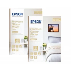PAPEL FOTOGRAFICO EPSON PREMIUN GLOSSY PHOTO SATINADO DIN A4 PROMO 2 X 15 HOJAS 225 GR