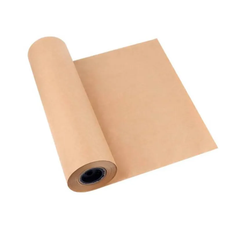 PAPEL KRAFT LIDERPAPEL MARRON BOBINA 1 MT X 357 MT ESPECIAL PARA EMBALAJE PESO 25 KG