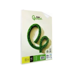 PAPEL LIDERPAPEL A4 80G/M2 RECICLADO LISO PAQUETE DE 100 HOJAS