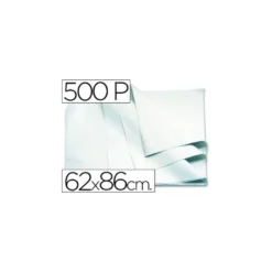 Papel manila 62x86 cm color blanco 1 resma