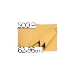 Papel manila 62x86 cm color crema 1 resma