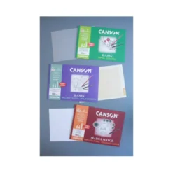Papel milimetrado Canson 12 hojas de papel con lineas marron