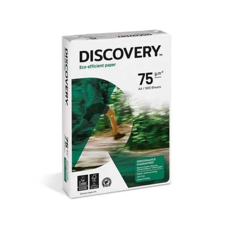 Papel multifuncion A4 Discovery 75 g/m2