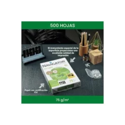 Papel multifuncion A4 eco-logical Navigator 75 g/m2