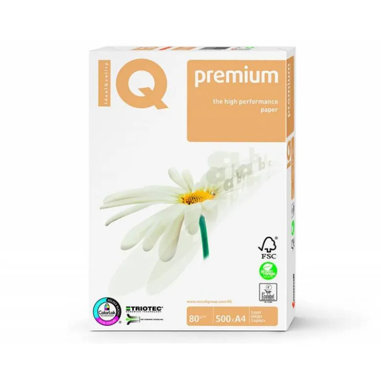 Papel multifuncion A4 Mondi IQ Premium 80 g/m2
