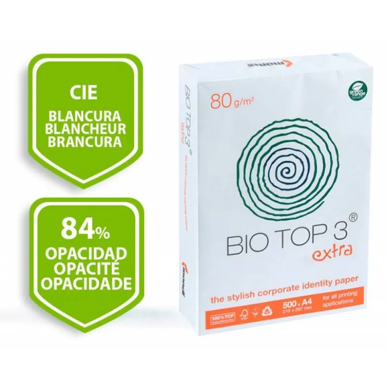 Papel multifuncion Biotop Mondi A4 80 gr/m2