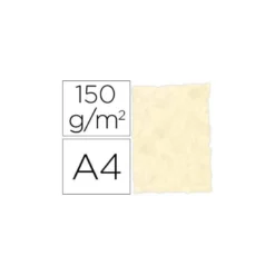 Papel pergamino DIN A4 troquelado color Topacio parchment