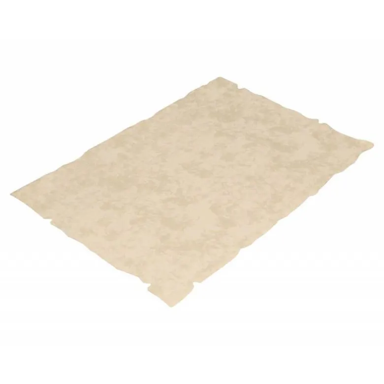 PAPEL PERGAMINO LIDERPAPEL DIN A4 CON BORDES 180G/M2 COLOR CREMA PAQUETE DE 50 HOJAS