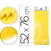 Papel seda marca Liderpapel amarillo paquete 5 hojas