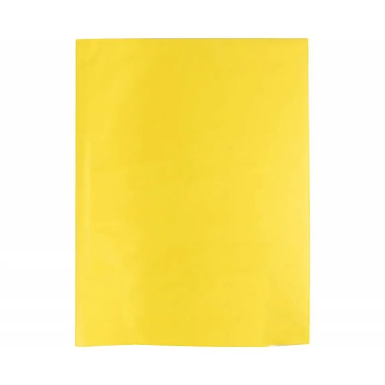 Papel seda marca Liderpapel amarillo paquete 25 hojas