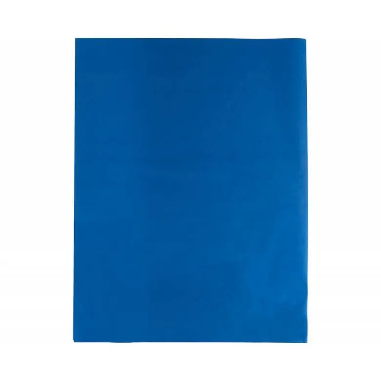 Papel seda marca Liderpapel azul oscuro paquete 25 hojas