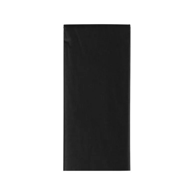Papel seda marca Liderpapel negro paquete 5 hojas