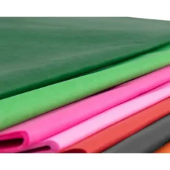 Papel seda marca Liderpapel rojo paquete 25 hojas
