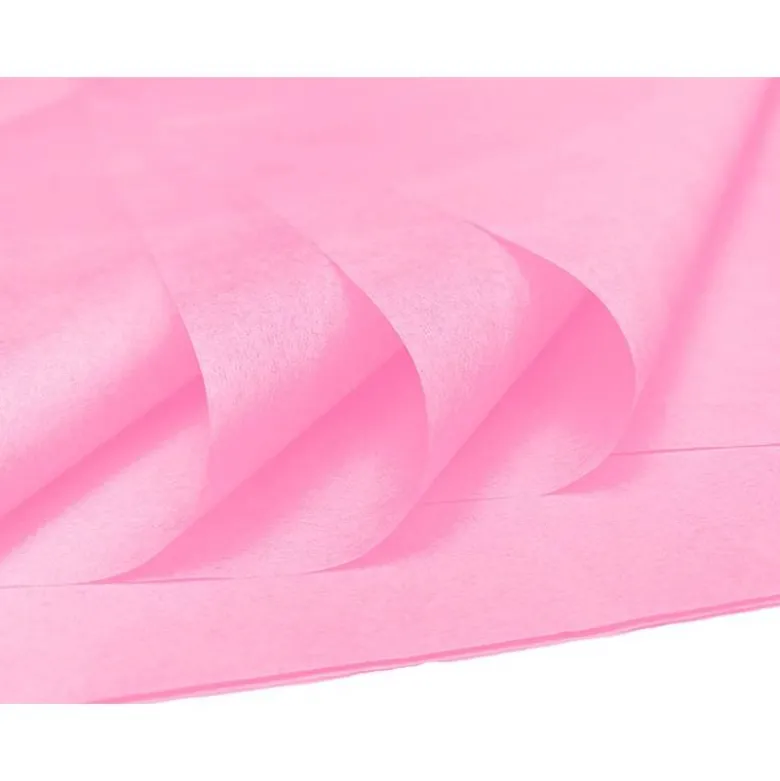 Papel seda marca Liderpapel rosa paquete 5 hojas