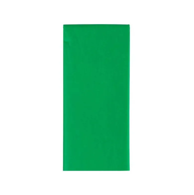 Papel seda marca Liderpapel verde paquete 5 hojas