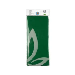 Papel seda marca Liderpapel verde oscuro paquete 5 hojas