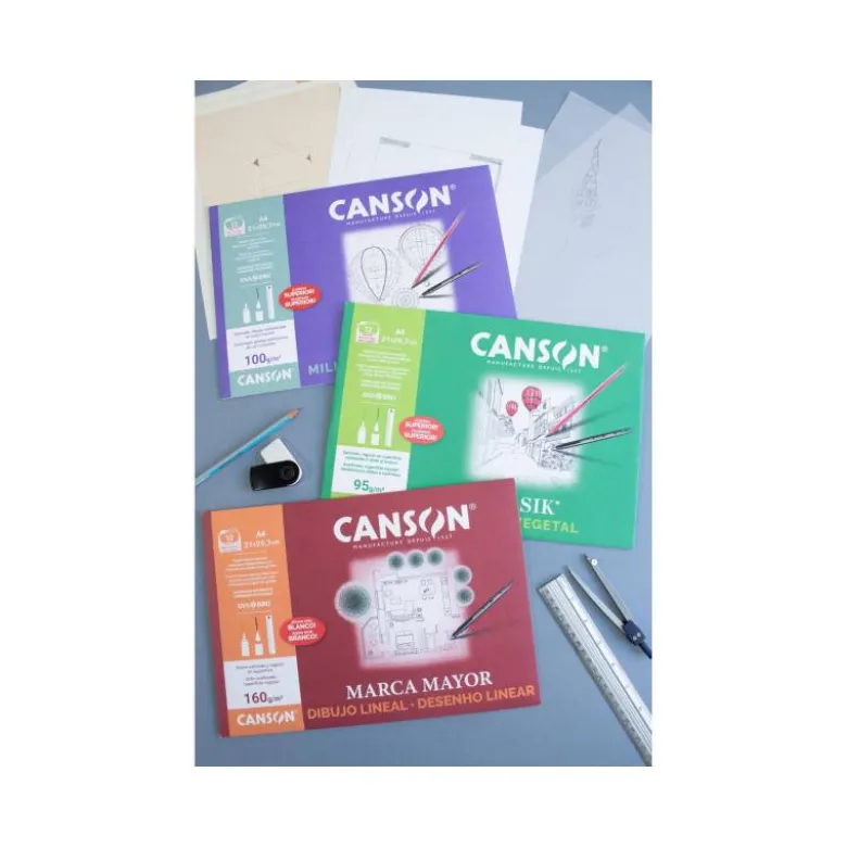 Papel vegetal Guarro A4 gramaje 90-95g/m2 Hoja