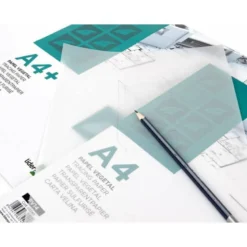 Papel Vegetal Liderpapel DIN A4 de 70g/m2 Sobre de 12 hojas