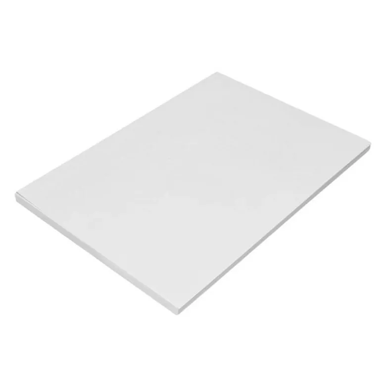 Papel verjurado liderpapel A4 90g/m2 blanco paquete de 100 hojas.