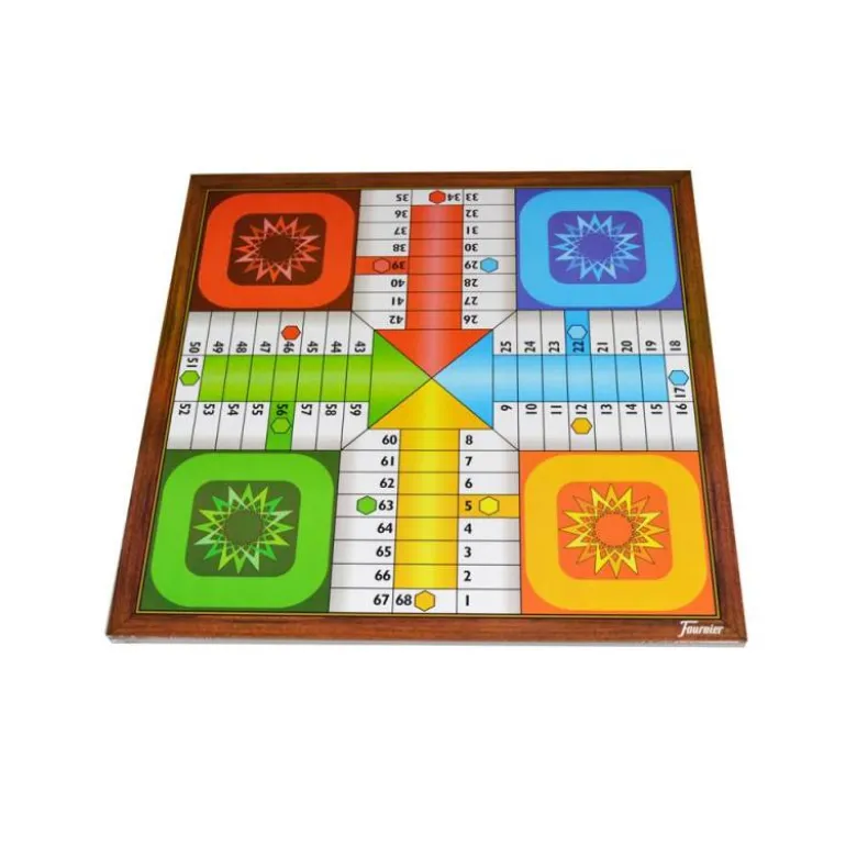 PARCHIS CON OCA FOURNIER 4 JUGADORES 40X40 CM