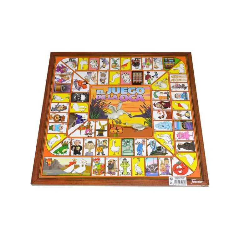 PARCHIS CON OCA FOURNIER 4 JUGADORES 40X40 CM