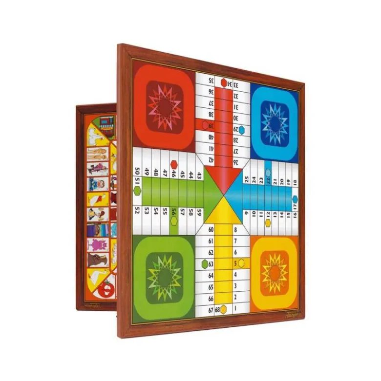 PARCHIS CON OCA FOURNIER 4 JUGADORES 40X40 CM