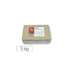 Pasta de Modelar Gres Sio Color Blanco 2 Paquete de 5 kg