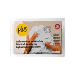 PASTA DE MODELAR SIO-2 PLUS EXTRA COLOR BLANCO PAQUETE DE 1 KG