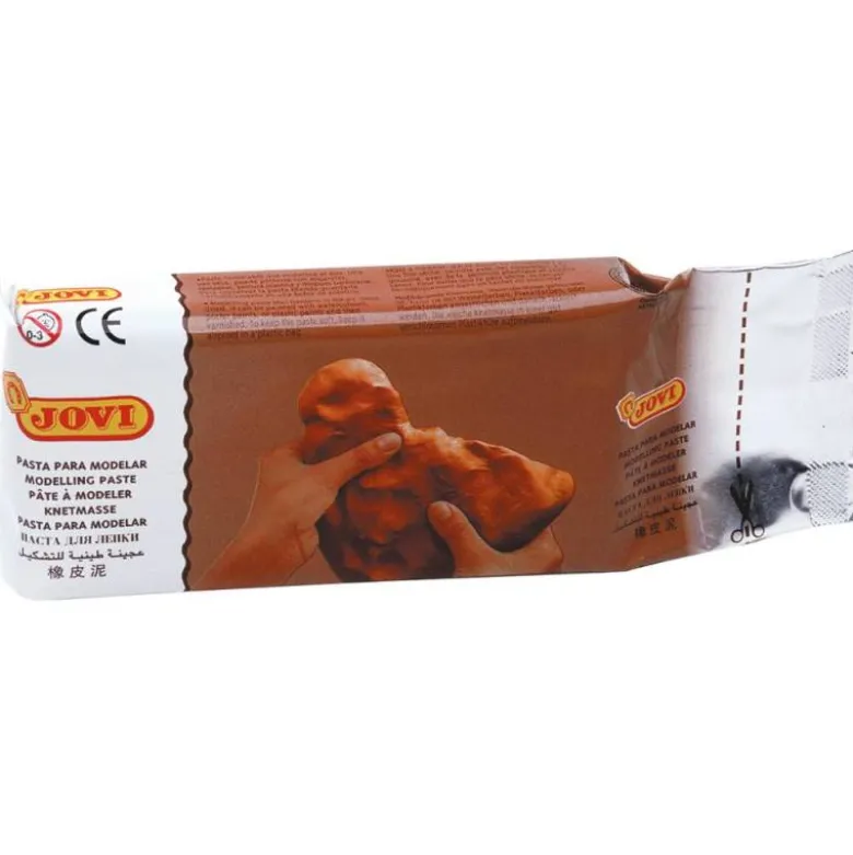 Pasta Jovi modelar color terracota 500 gr