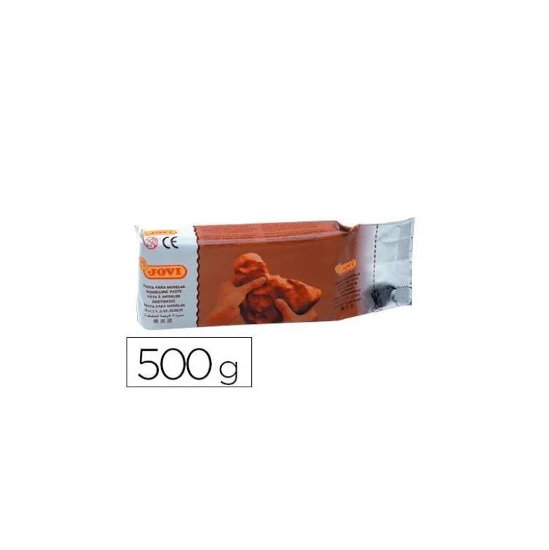 Pasta Jovi modelar color terracota 500 gr